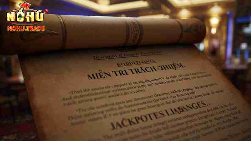 Các điều khoản miễn trừ trách nhiệm được liệt kê chi tiết trên trang web nohu.trade