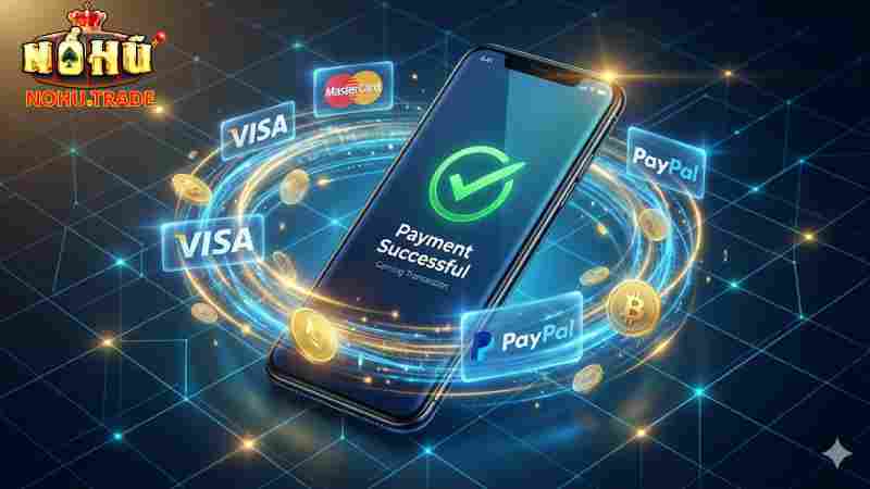 Đa dạng cổng thanh toán nạp rút tiền an toàn, nhanh chóng