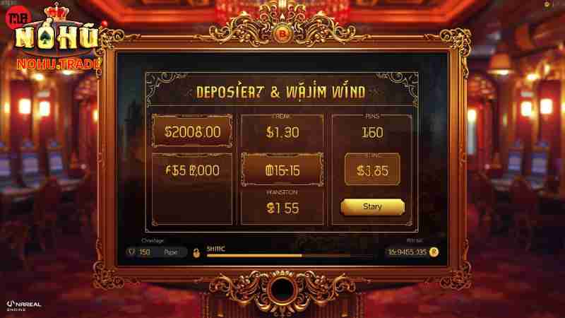 Giao diện nạp rút tiền tiện lợi của Nổ Hũ Đổi Thưởng 2026