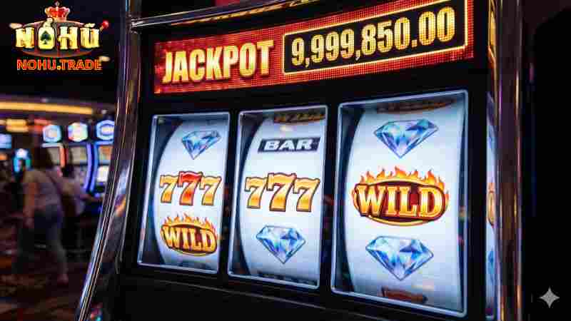 Mô phỏng giao diện máy quay Slot Game với quỹ thưởng Jackpot