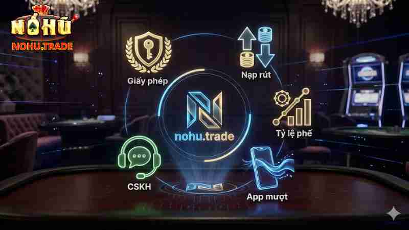 Tiêu chí đánh giá cổng game nổ hũ uy tín tại nohu.trade